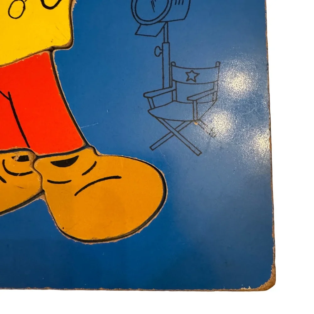 Playskool Disney Mickey Mouse 190-5‎ 8 Piece Wood Peg Puzzle 3 to 6 Years Board